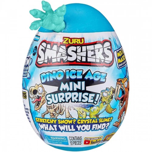 Jeux Smashers Dino Ice Mini Suprise -Bleu