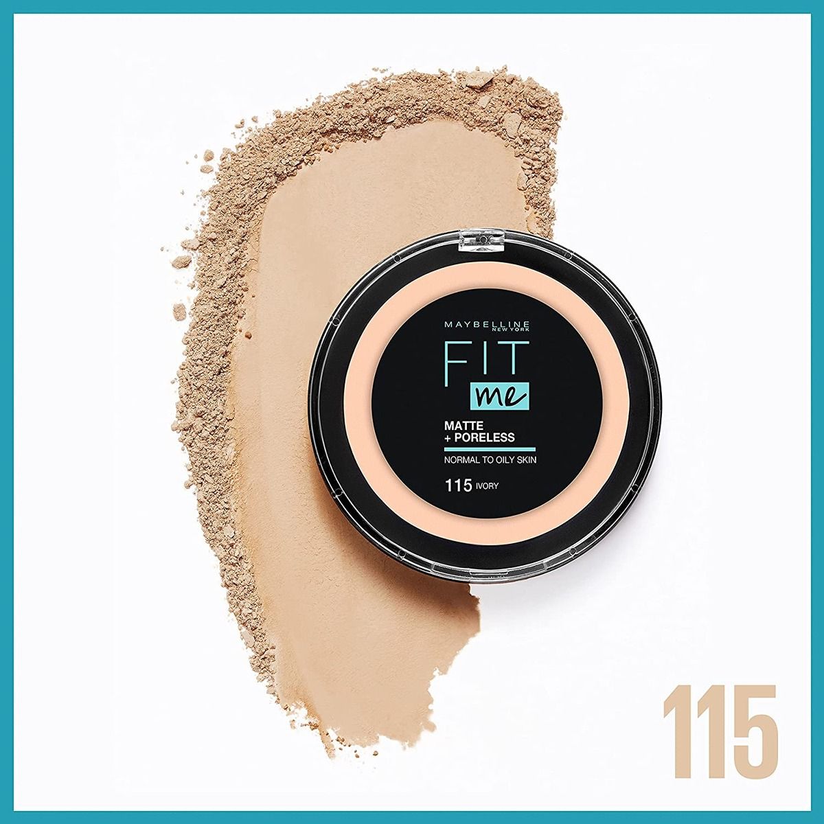 Poudre Fit Me Matte And Poreless N° 115 - Ivory