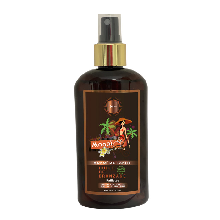 Huile de bronzage au Monoï 200 ml