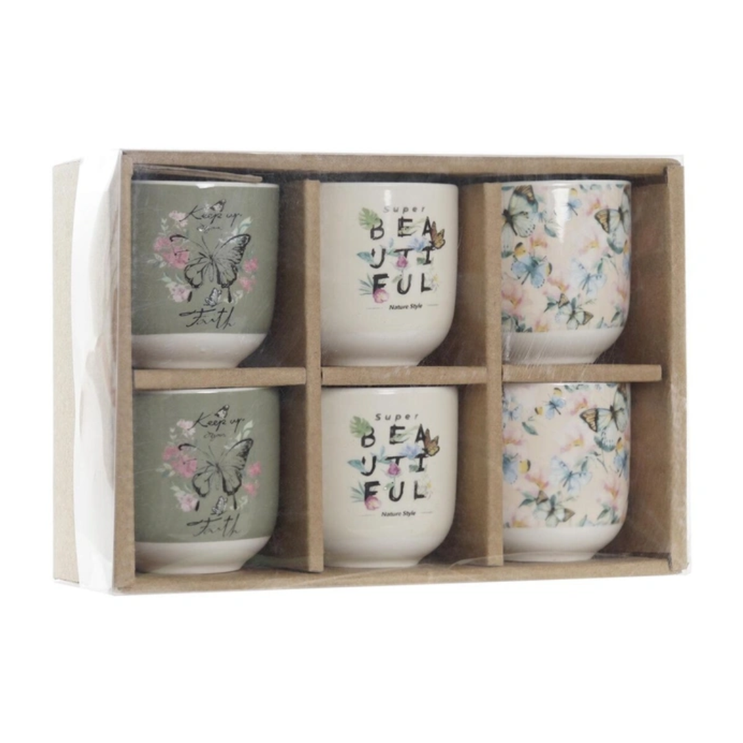 Ensemble de tasses à café - 6 pièces