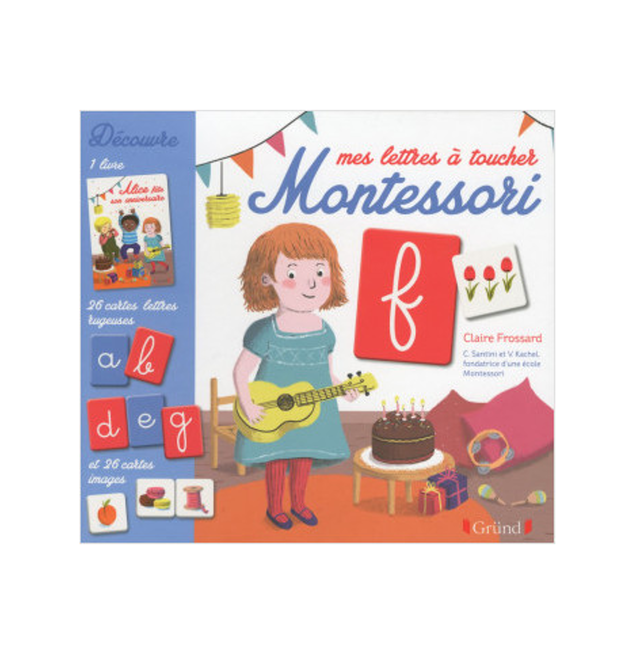 Coffret Montessori - Les lettres