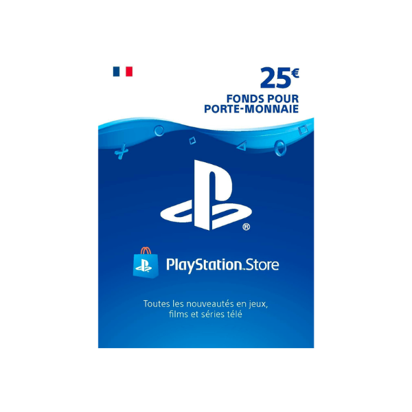 Carte Live 25 Euros Playstation
