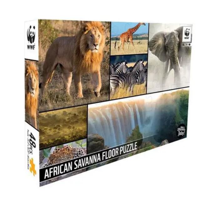 Puzzle de sol WWF - L'Afrique