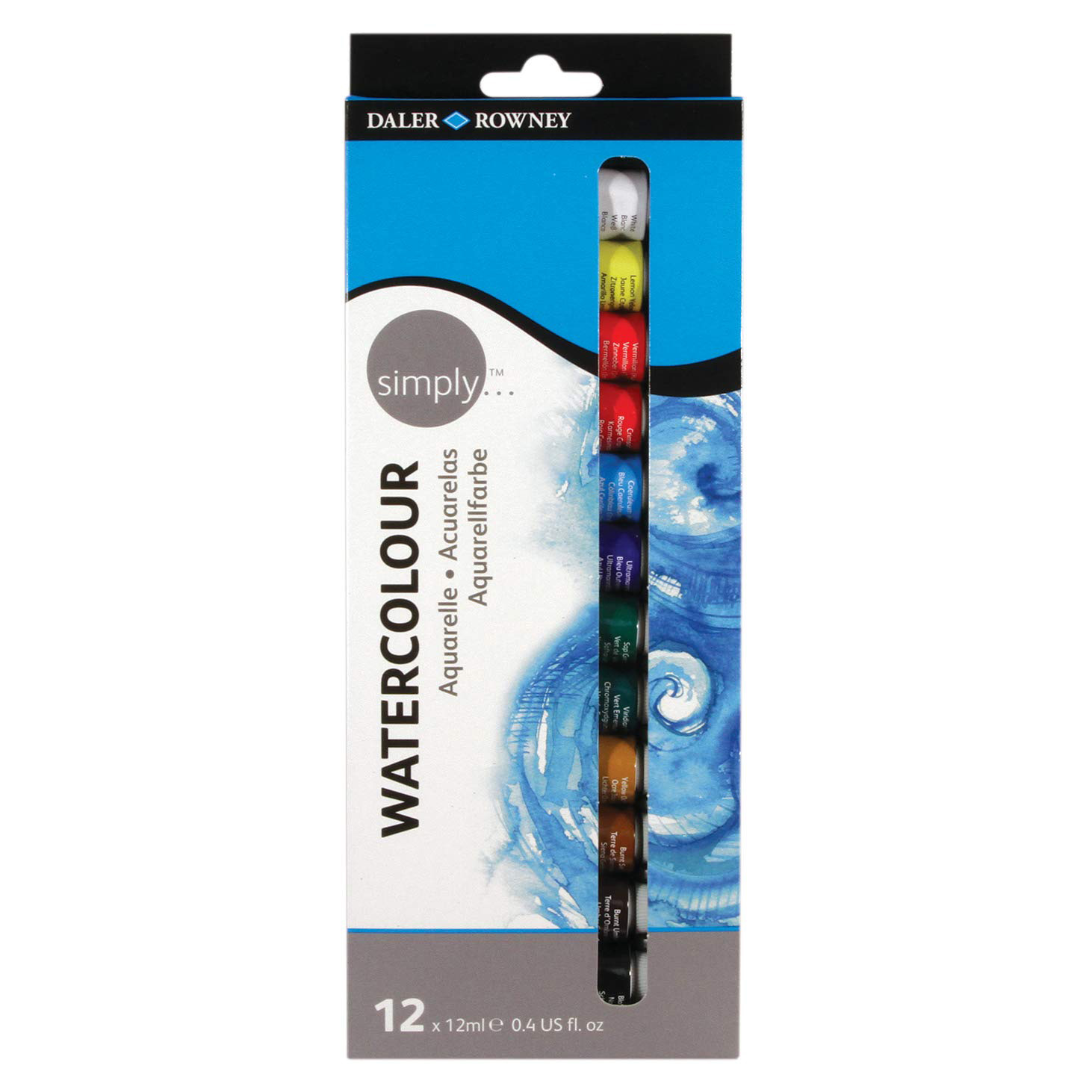 Set de Peinture Aquarelle 12X12 ml