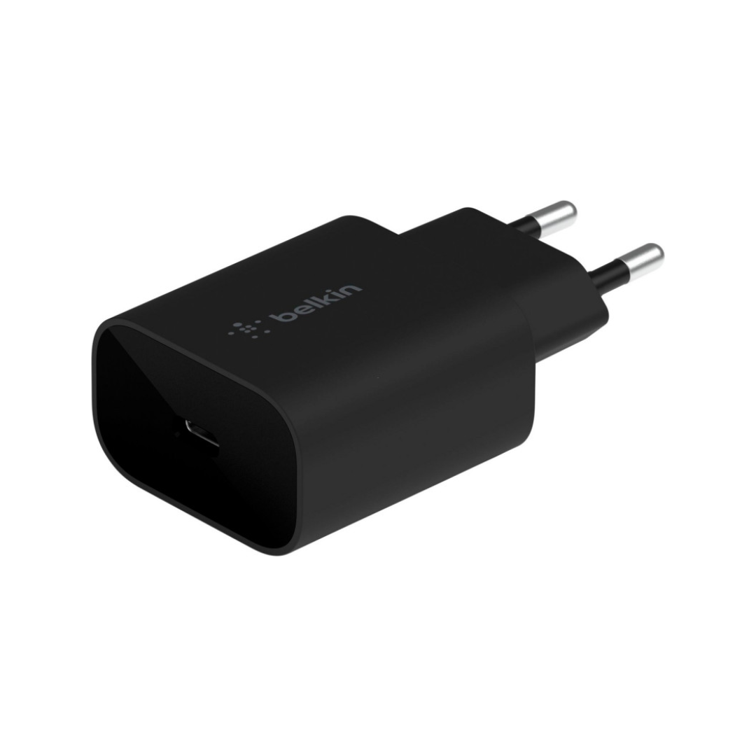 Chargeur secteur rapide USB-C 25W PD et PPS - Noir
