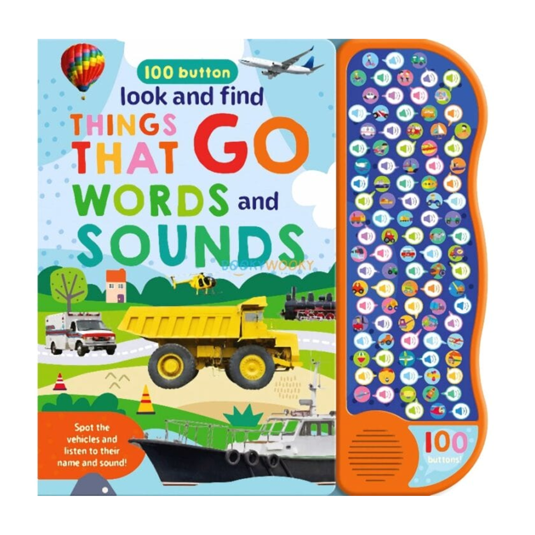 100 Button Look and Find Things That Go Words and Sounds