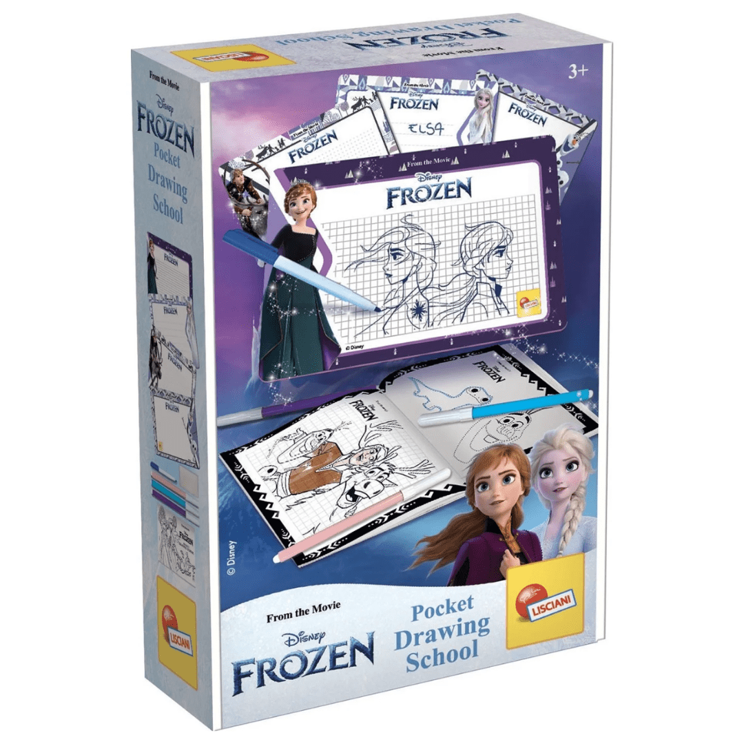 Kit de dessin la reine des neiges