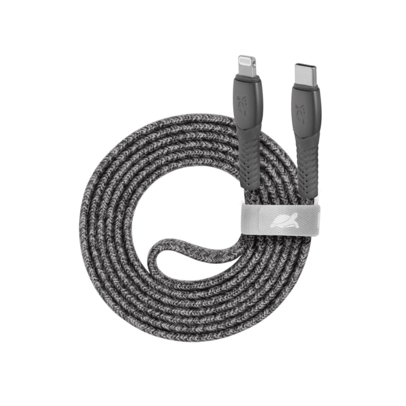 Câble Type-C / Lightning 1,2m - Gris