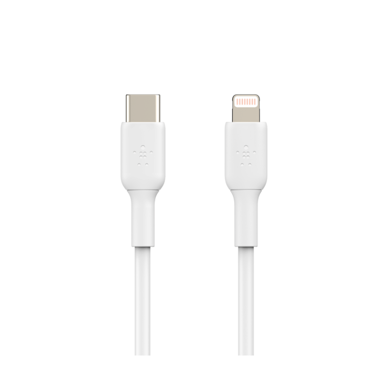 Câble Boost Charge USB-C vers Lightning 1 m - Blanc