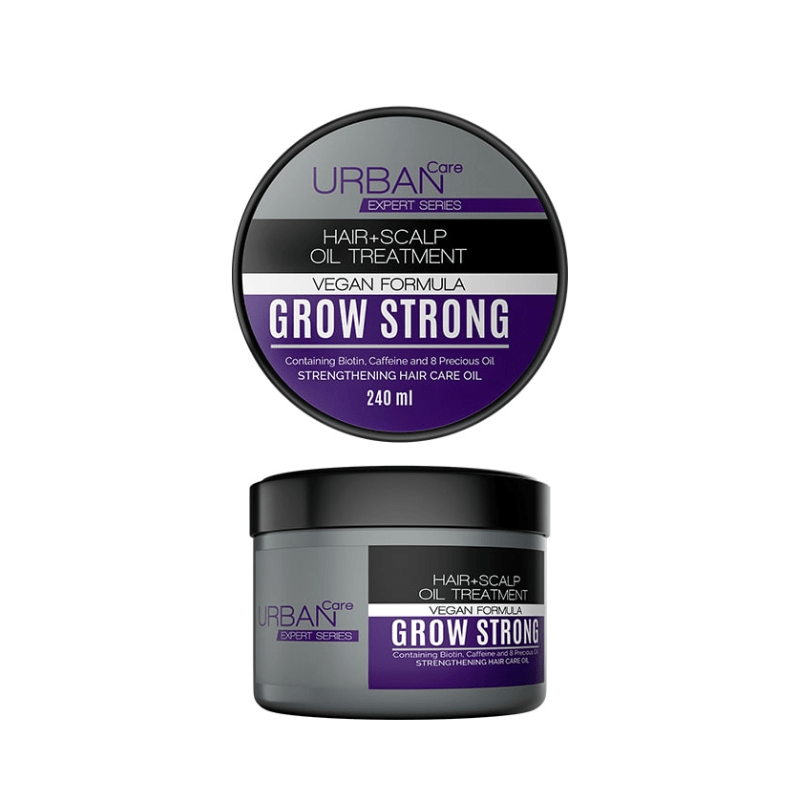 Huile de traitement pour cheveux et cuir chevelu Grow Strong - 240 ml