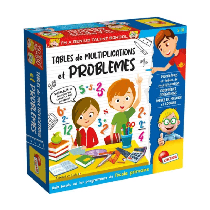 I'm A Genius Talent School - Table de Multiplications et Problèmes