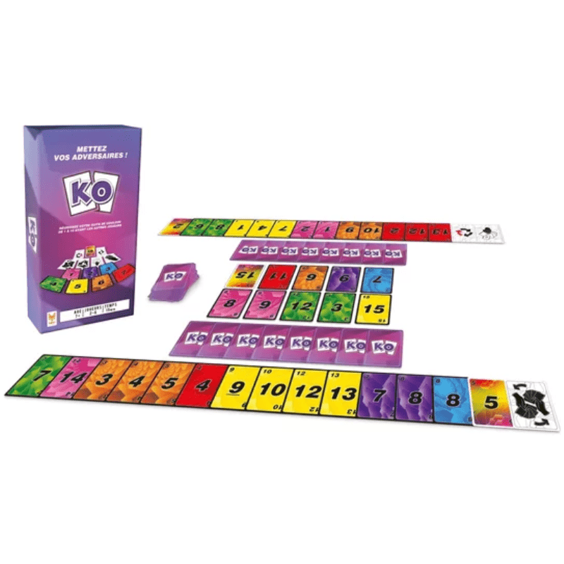Jeu de cartes KO