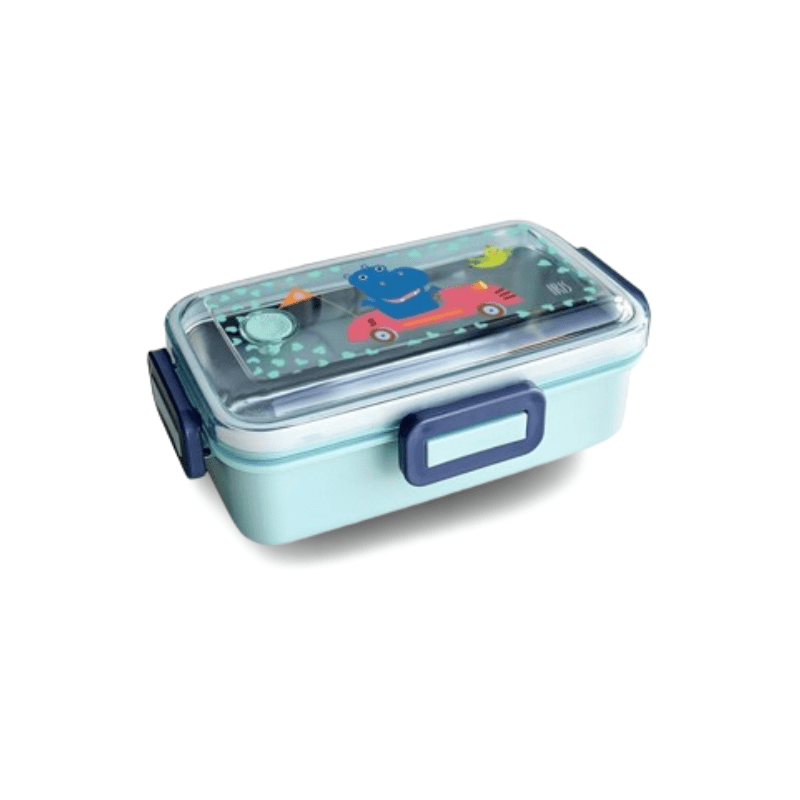 Lunchbox SnackRico Funny Jungle 530 ml - Mint