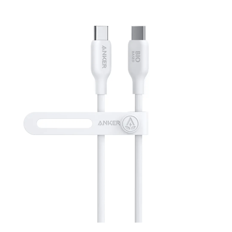 Câble Charge rapide 100 W USB C vers USB C - Blanc