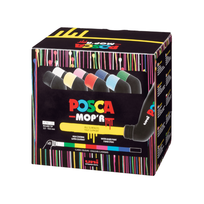 Set de 8 Marqueurs MOP'R Posca
