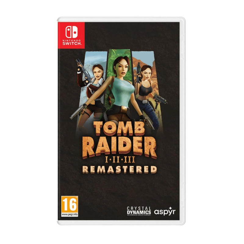 Jeu Tomb Raider I-III Remastered Starring Lara Croft pour Nintendo Switch