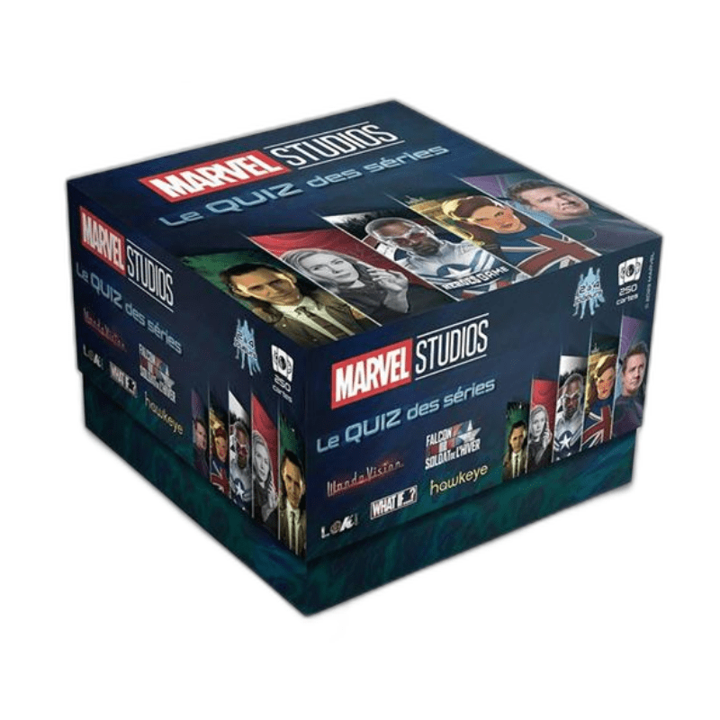 Coffret Jeux Marvel - Le Quiz des séries