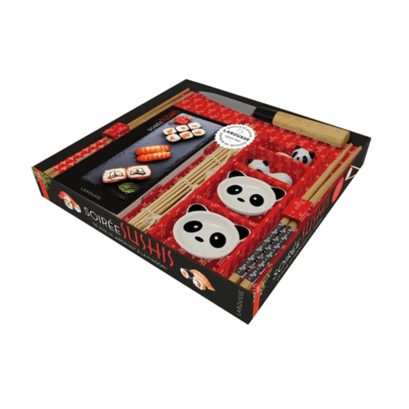 Coffret Soirée sushis - Avec accessoires