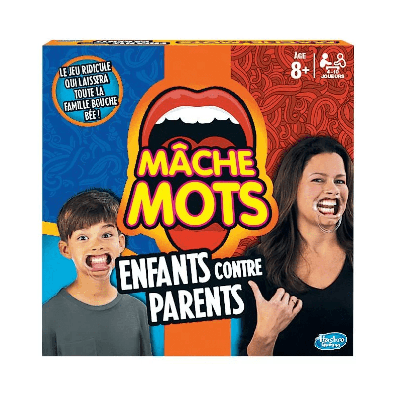 Jeu Mâche mots - Enfants contre Parents