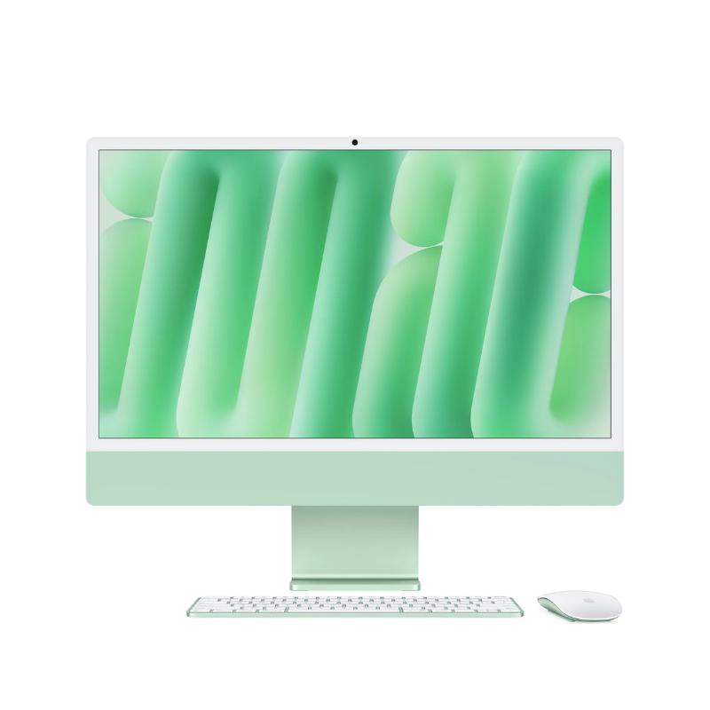 iMac 24″ M4 Retina 4.5K Display 10 CPU, 10 GPU 16 Go 256 Go SSD – Green