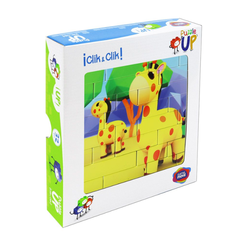 Puzzle Up Girafe - 32 pièces