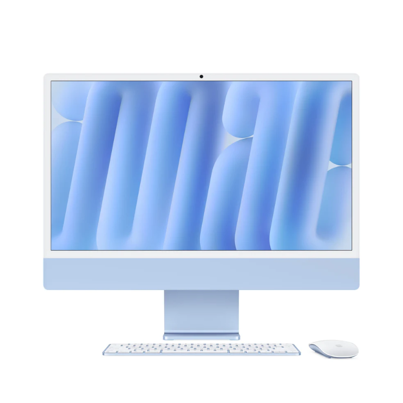 iMac 24″ M4 Retina 4.5K 8 Cpu 8 Gpu 16 Go 256 Go SSD – Blue