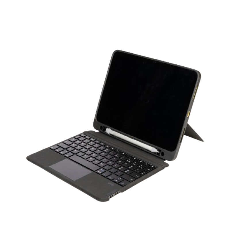 Étui pour iPad 10,9" 10ème génération avec clavier et trackpad sans fil