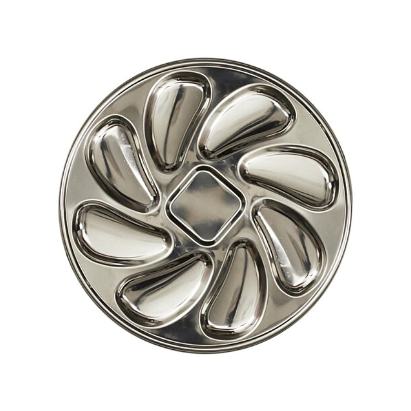 Assiette pour 8 huîtres