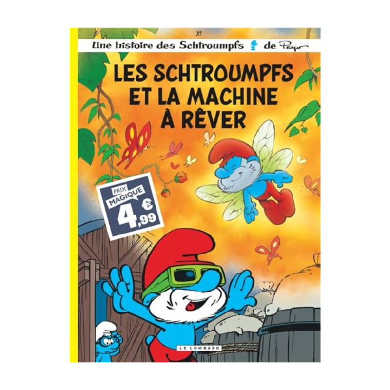 Les Schtroumpfs Lombard - Tome 37 - Les Schtroumpfs et la machine à rêver