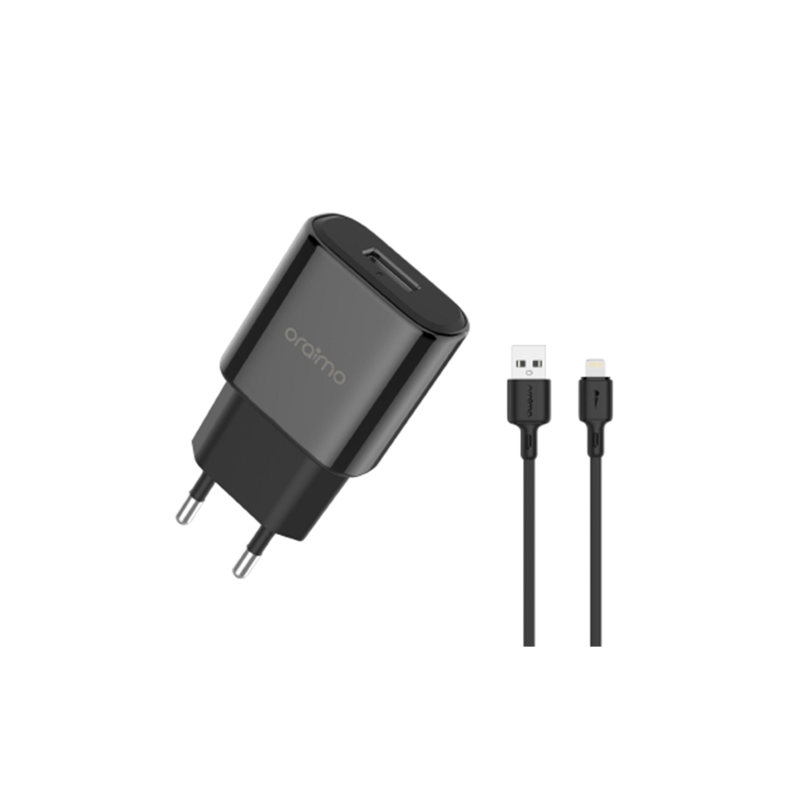 Kit de chargeur mural 2A Charge Rapide avec Câble Lightning