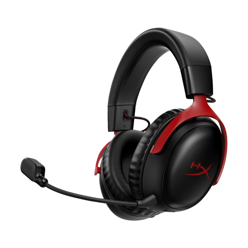 Casque Gaming Cloud III sans fil &#8211; Noir/Rouge