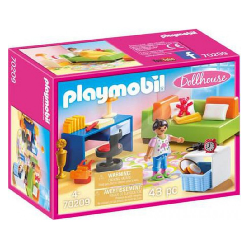 Coffret Dollhouse - Chambre d'enfant avec canapé-lit