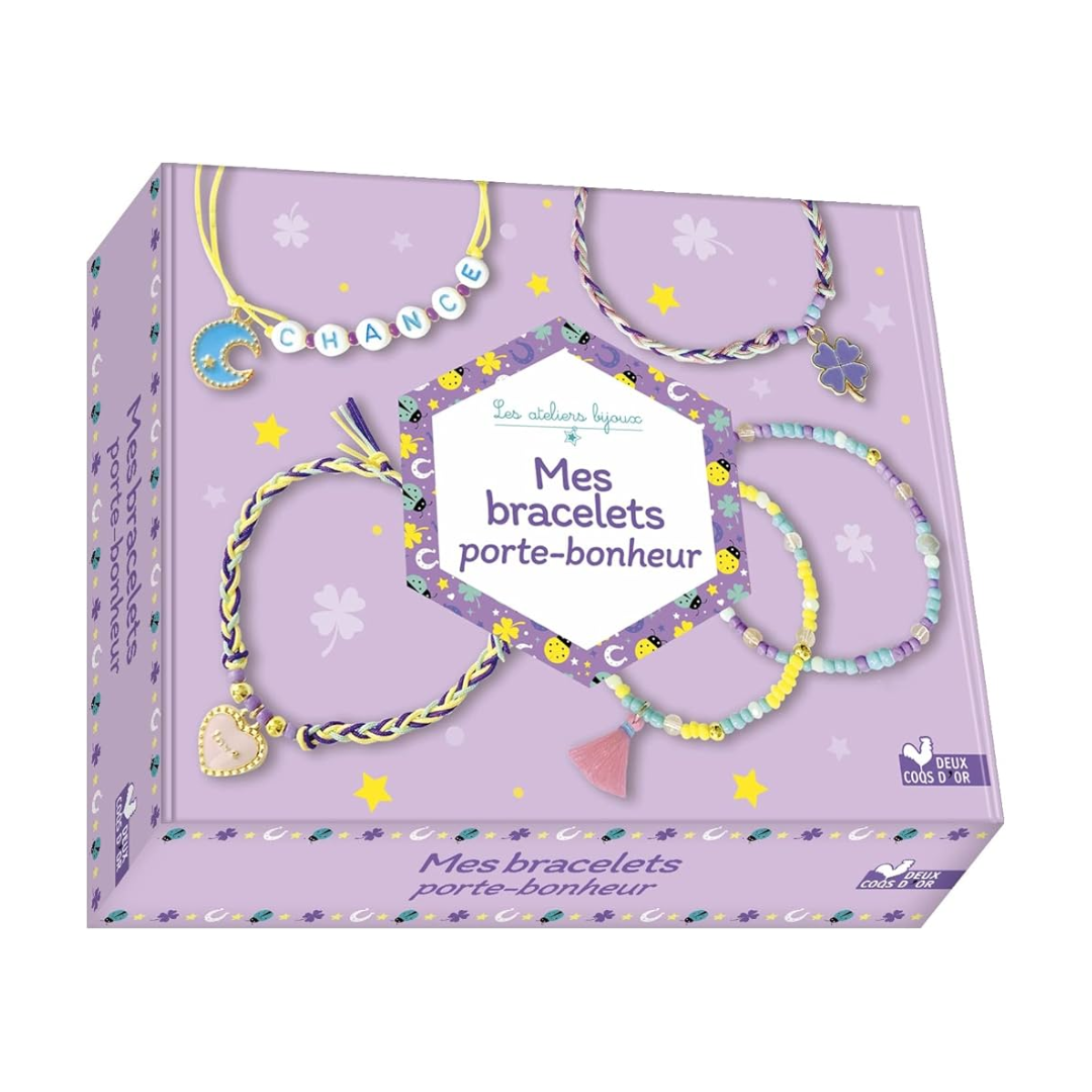 Mes bracelets porte-bonheur - Coffret avec accessoires
