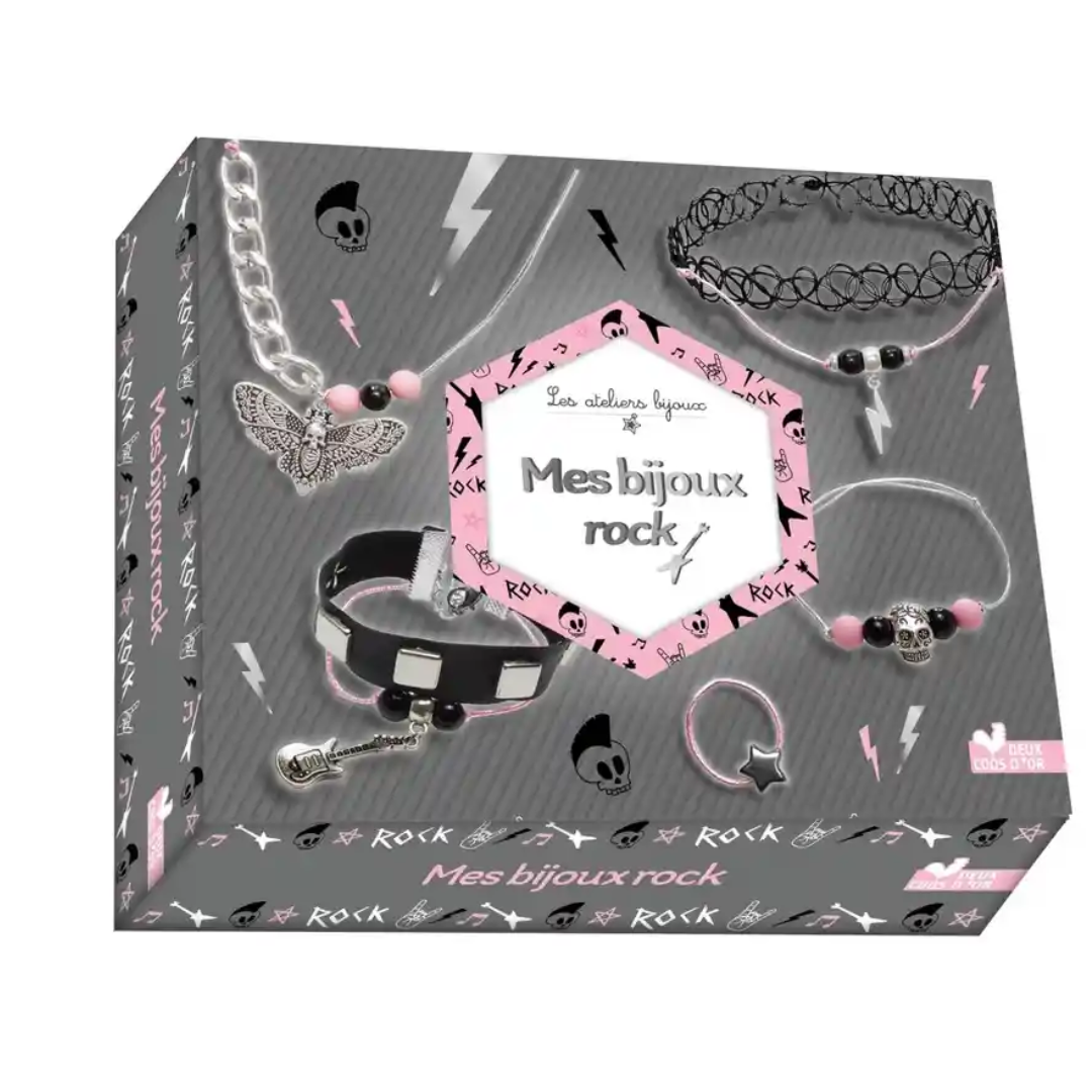 Mes bijoux Rock - Coffret avec accessoires