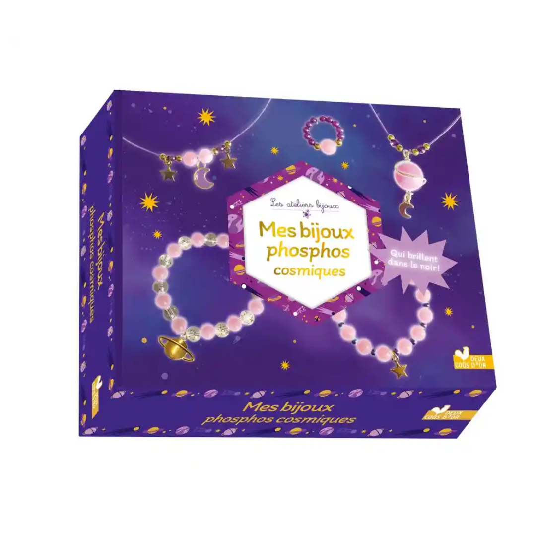 Mes bijoux phosphos cosmiques - Coffret avec accessoires