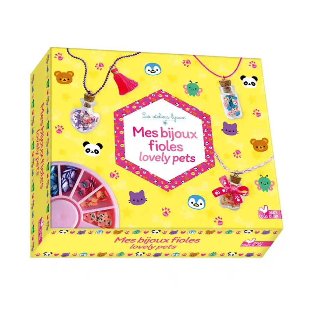 Mes bijoux fioles lovely pets - Coffret avec accessoires