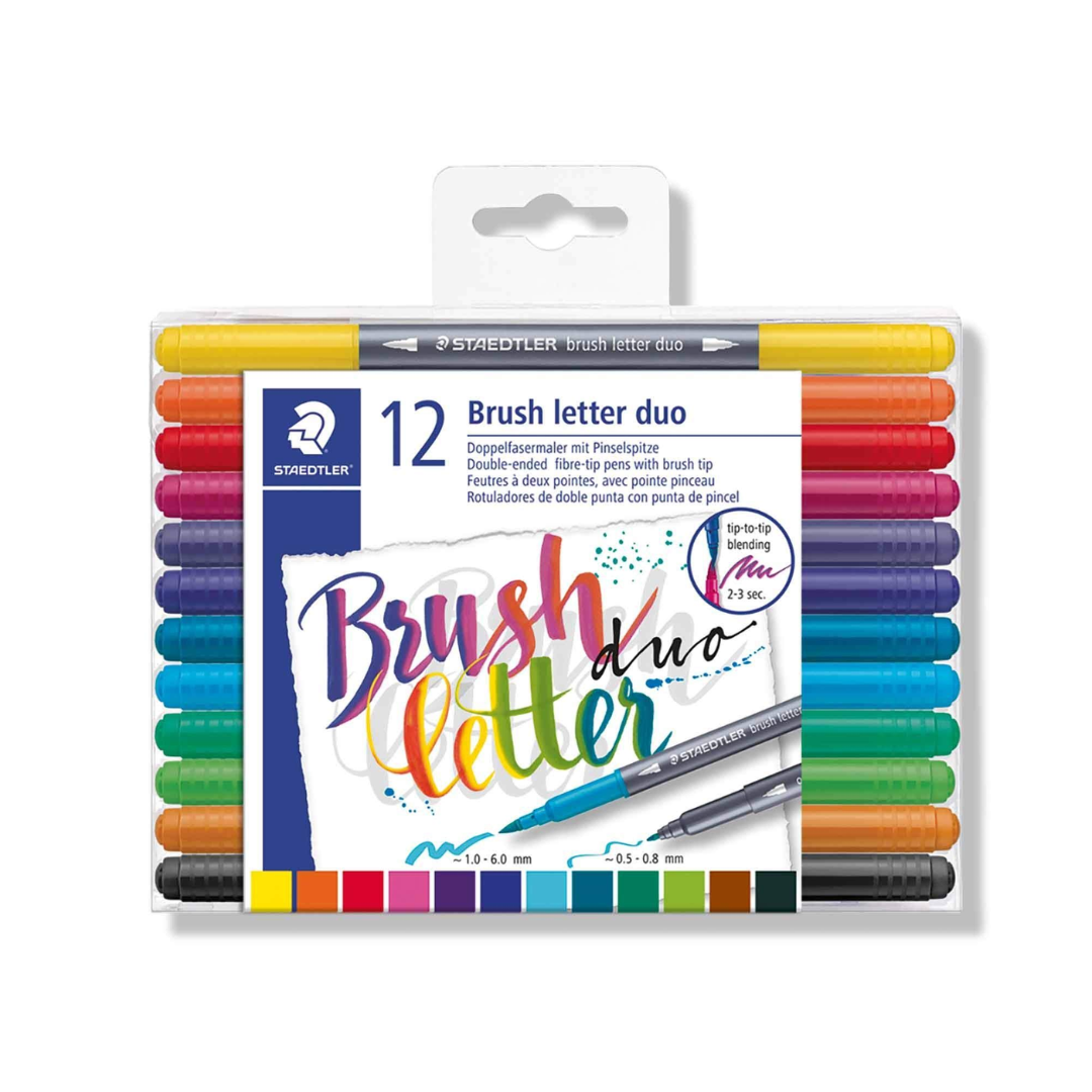 Lot de 12 feutres de calligraphie