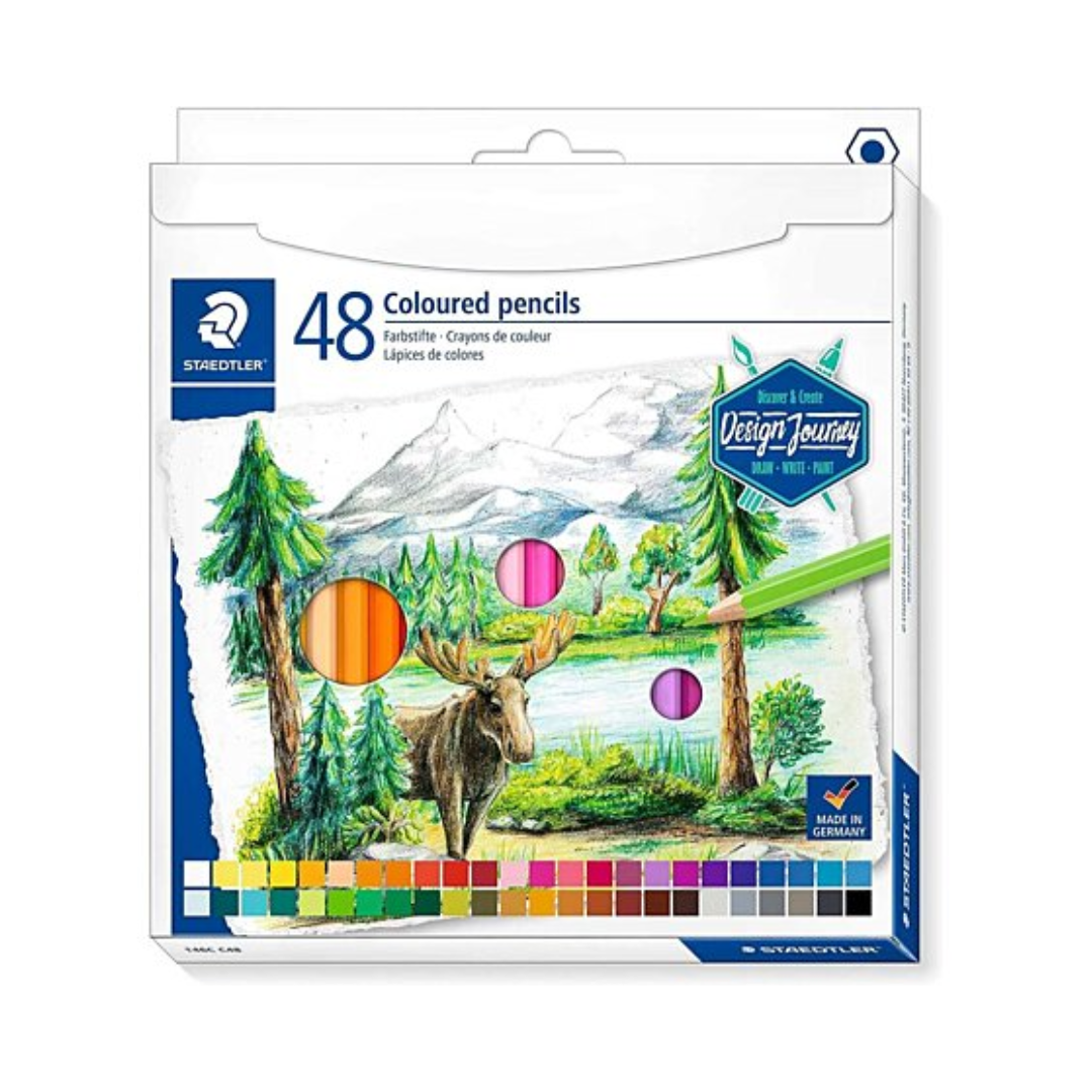Set de 48 crayons de couleur