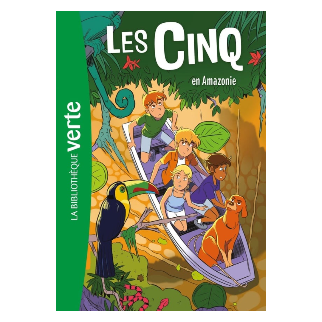 Le Club des Cinq - Tome 40 - Les Cinq en Amazonie