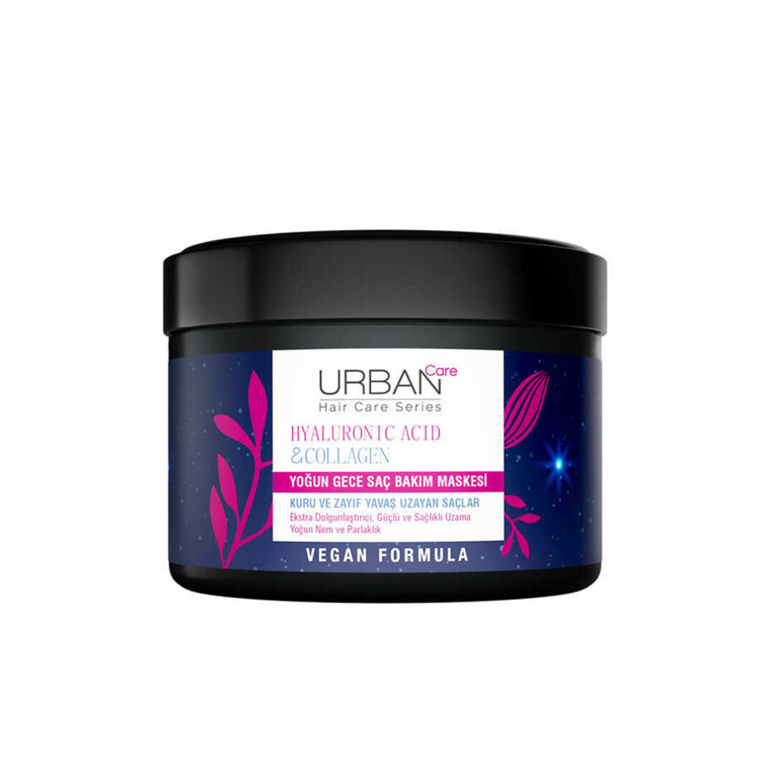 Masque de nuit à l'acide hyaluronique et au collagène 230 ml