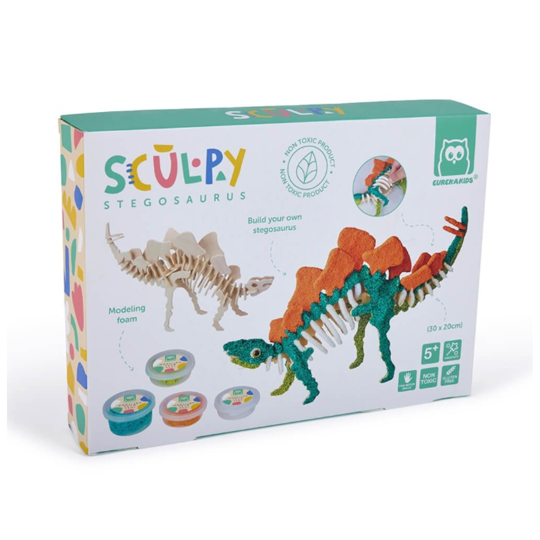 Kit Sculpy Stegosaurus