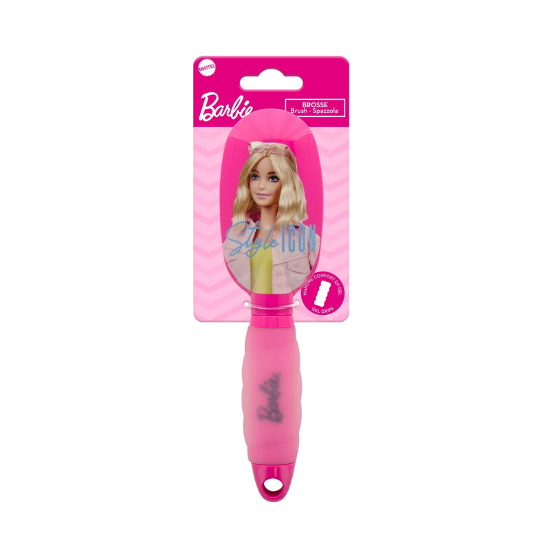 Mini Brosse à cheveux Barbie - Rose