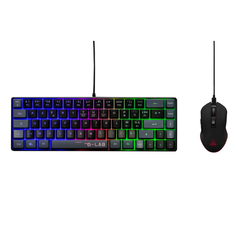 Pack Gaming Combo Hydrogen BKG - Clavier filaire + Souris filaire