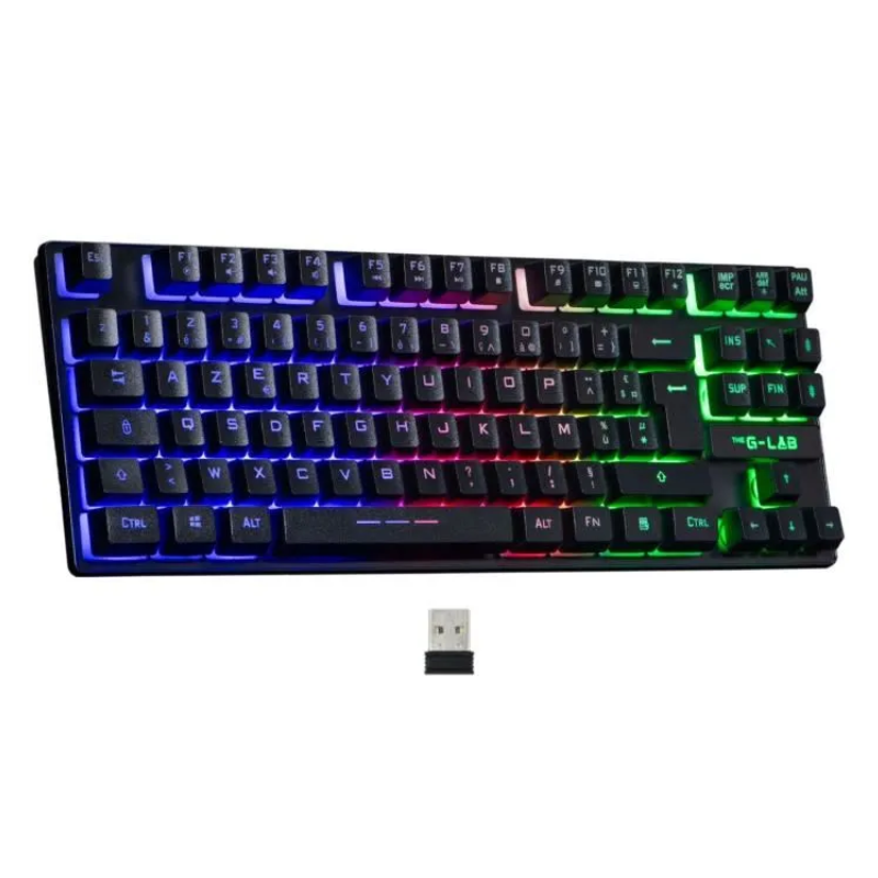 Clavier Gaming sans fil Keyz Caesium - Noir