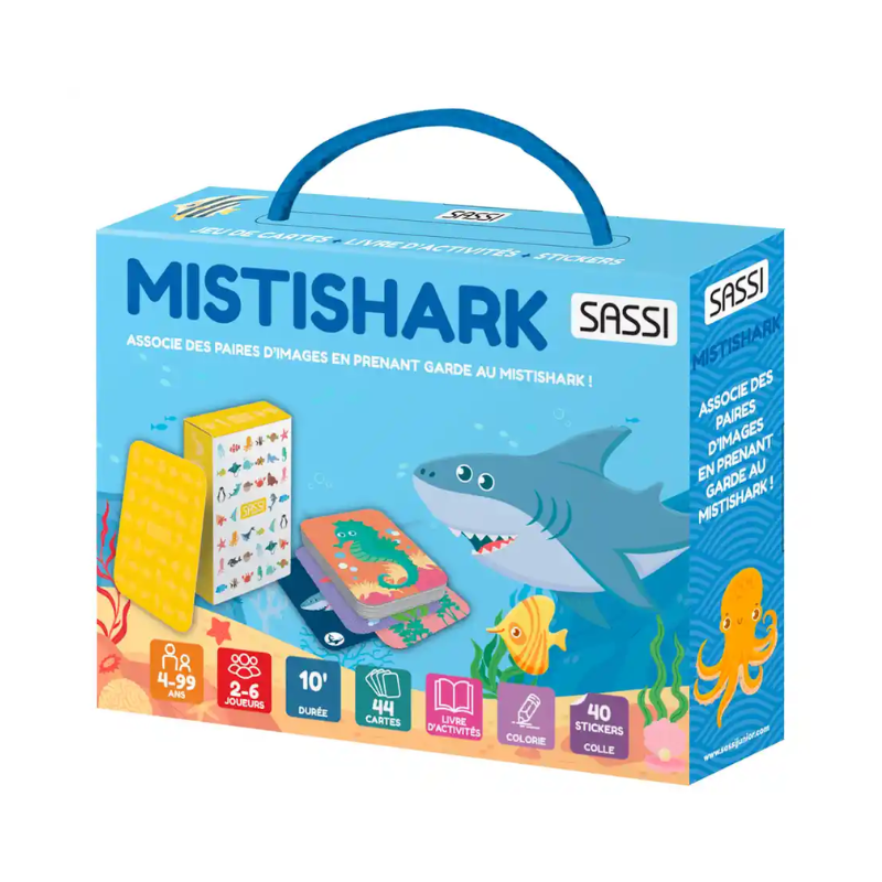Coffret Mistishark - Associe des paires d'images en prenant garde au Mistishark !