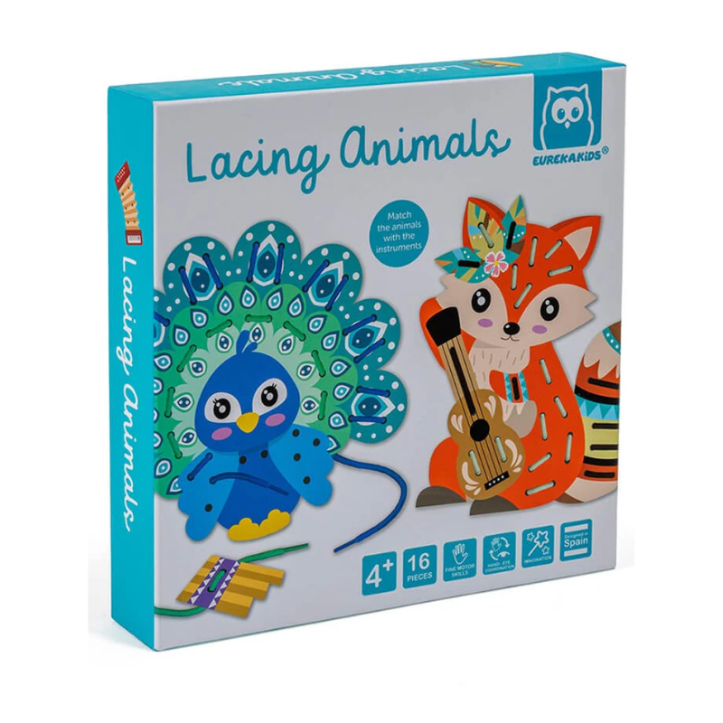 Jeu créatif Lacing Animals