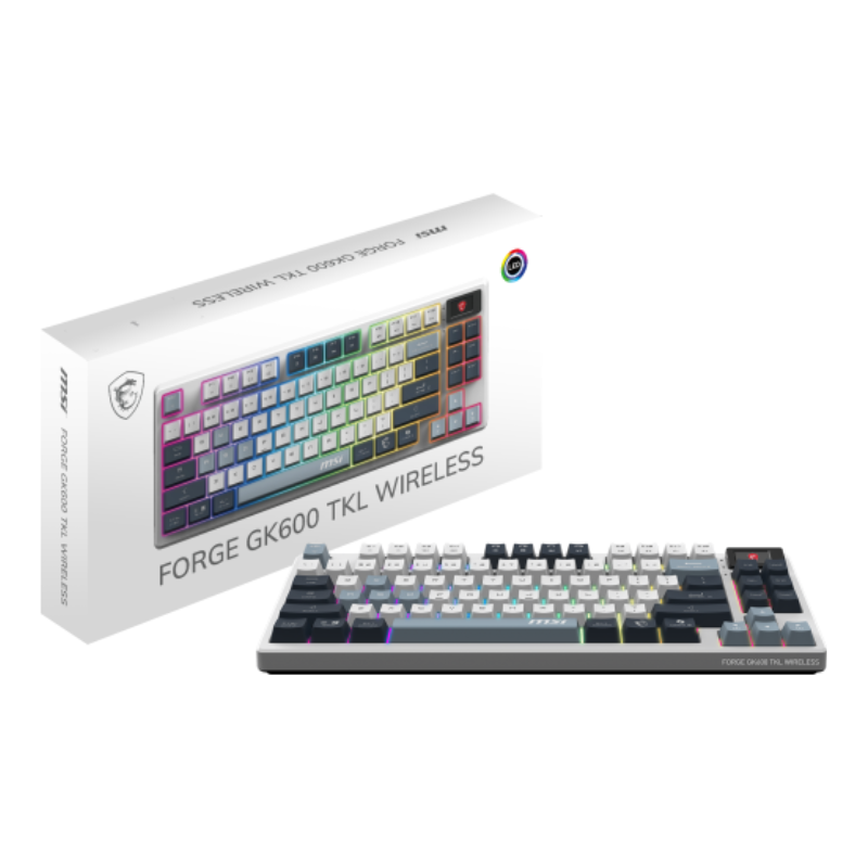 Clavier Gaming Sans Fil Forge GK600 TKL
