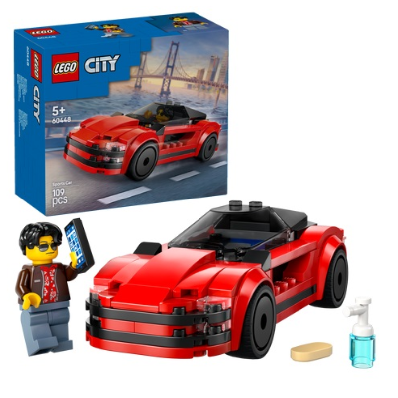 Coffret City - La voiture de sport Rouge