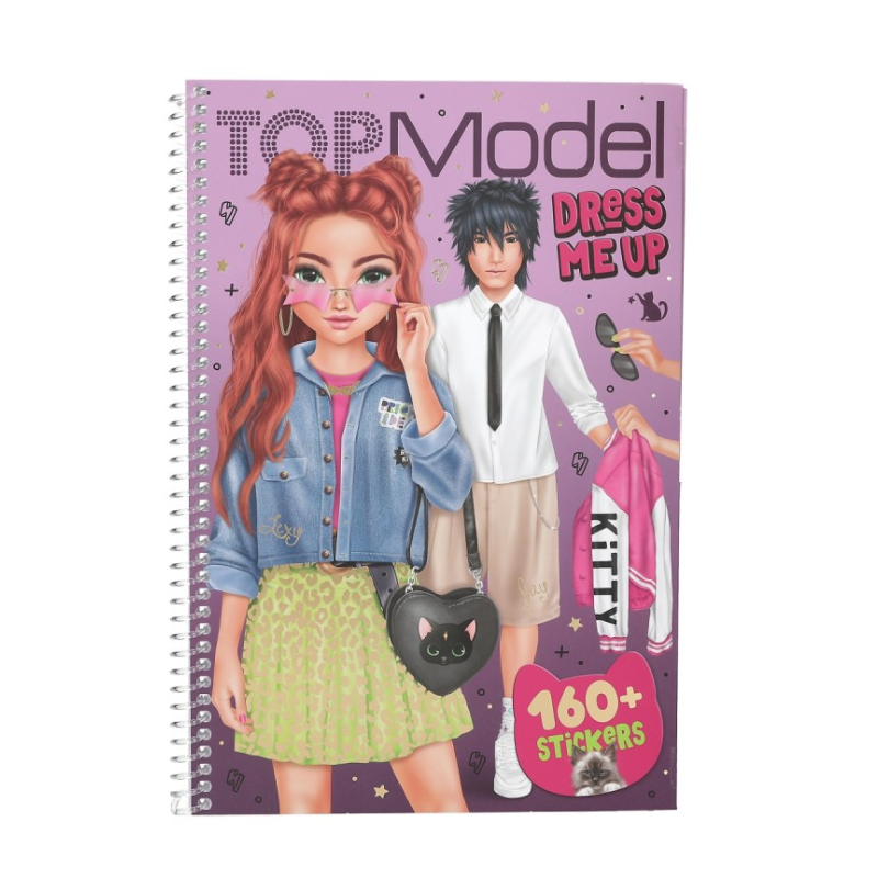 Stickers Dress Me Up Big Rebel Kitty