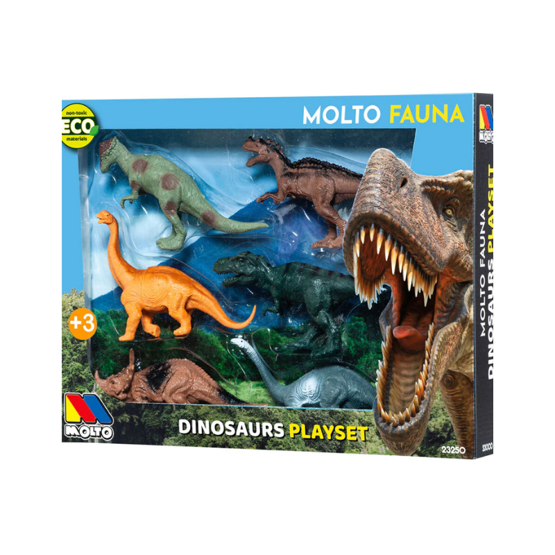 Set de 6 Dinosaures